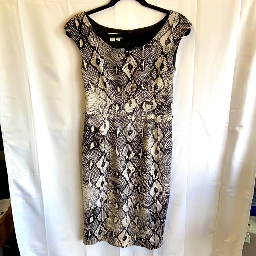 London times Sleeve dress-animal print